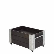 Cubic blomlåda m/hjul – 87×50×45 cm – svart – 18238-15 DETAIL81167
