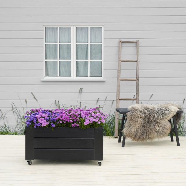 Cubic Blumenkasten m/Rollen – 87×50×45 cm – 18338-15 DETAIL80510