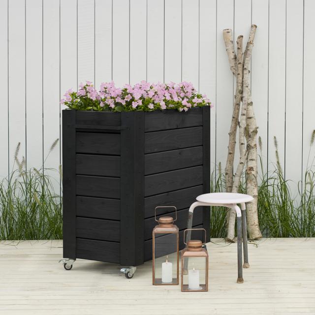 Cubic Blumenkasten m/Rollen – 87×50×95 cm – 18341-15 DETAIL80512