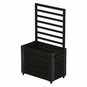 Cubic Blumenkasten m/Spalier und Rollen – 87×50×155 cm – 18349-15 DETAIL81081