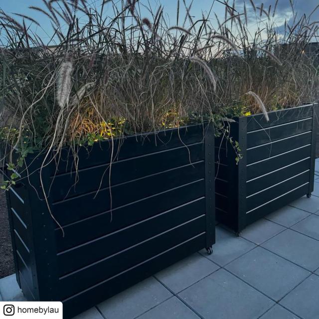 Cubic Blumenkasten m/Rollen – 120×50×95 cm – 18363-15 DETAIL80940
