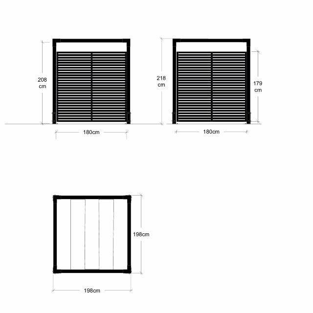 Daylife pergola – model 5 – 179084-15 DETAIL82848