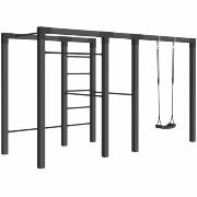 Outdoor fitness - Modell 3 - Svart m/svarta beslag - 179078-15 DETAIL81242