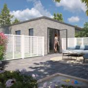 Harmoni grejde - 120×140 cm - hvit - 17367-13 DETAIL81458