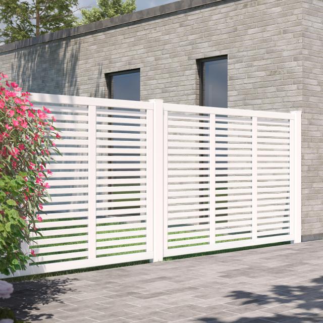 Harmoni grejde - 180×140 cm - hvit - 17363-13 DETAIL89144