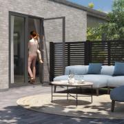 Harmoni gjerde - 120×140 cm - svart - 17367-15 DETAIL81459