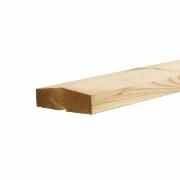 PLUS Klink/Plank Abschlußbrett - Länge 200 cm - 27743-1 - PEFC DETAIL82215