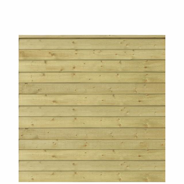 PLUS Klink profilgjerde - 174×166 cm - trykkimpregnert - PEFC