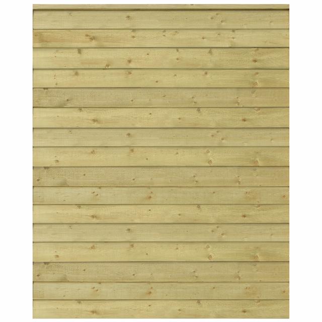 PLUS Klink profilgjerde - 174×203 cm - trykkimpregnert - PEFC