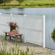 Sendai gjerde - 180×140 cm - hvit - 17443-13 DETAIL82529