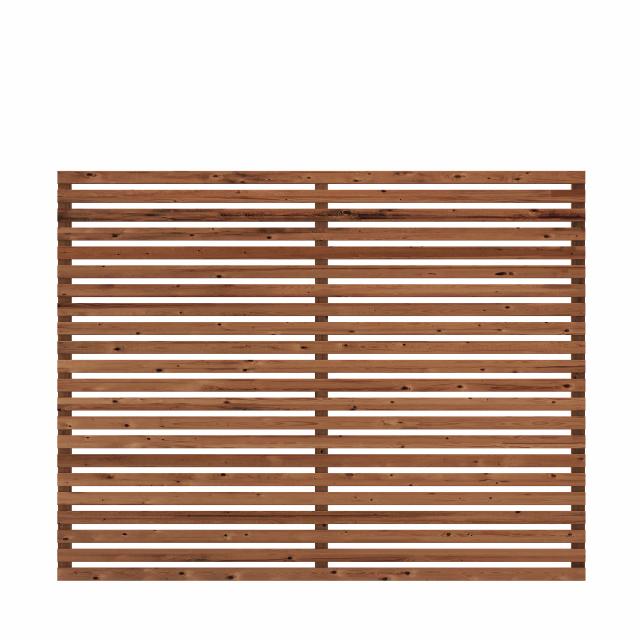 Tokyo gjerde - 180×140 cm - ThermoWood®