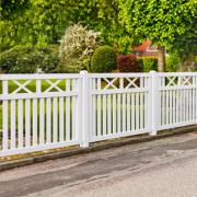 Vinesse gjerde - 150×96 cm - hvit – 13405-13 DETAIL81189