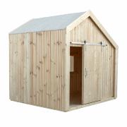 Cozy lekehus – 184×208 cm m/benk – ubehandlet – inkl. takpapp/aluminiumslister – 167350-1 DETAIL82044