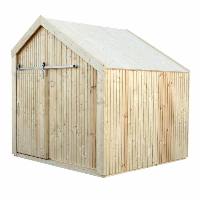 Cozy lekehus – 184×208 cm m/benk – ubehandlet – inkl. takpapp/aluminiumslister – 167350-1 DETAIL82045