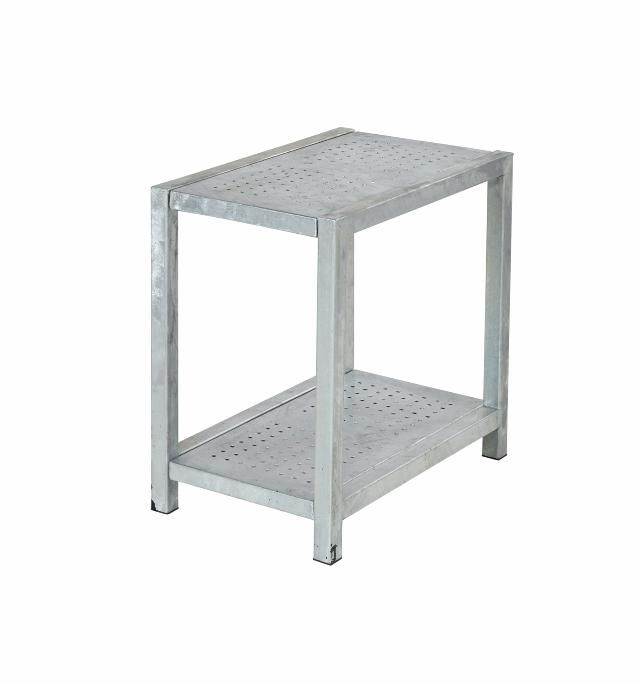 Serveringsbord i stål - 77 cm