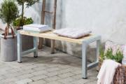 Café plankebenk - 127 cm - trykkimpregnert – 185560-1 DETAIL2092