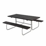 Classic bord/benkesett – 177 cm – RePlast – svart – 185870-25 ImportedDETAIL470