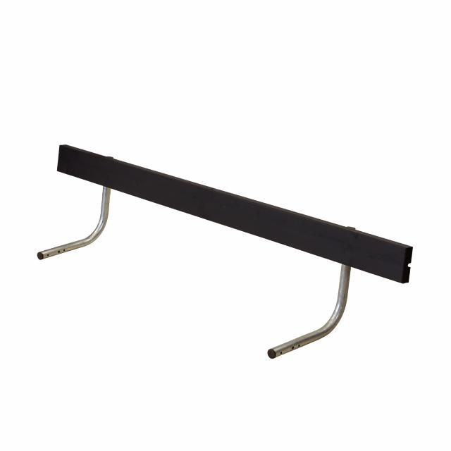Ryggstöd för Classic bord/bänkset - 177 cm - svart