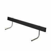 Ryggstöd för Classic bord/bänkset – 177 cm – RePlast – svart – 185890-25 ImportedDETAIL471