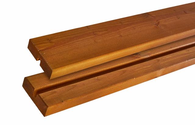 Country Plankbord - 177 cm -  Grundmålat Teak