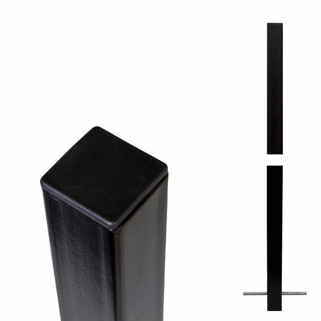 Pulverlackerad stålstolper - 4,5x4,5x186 cm