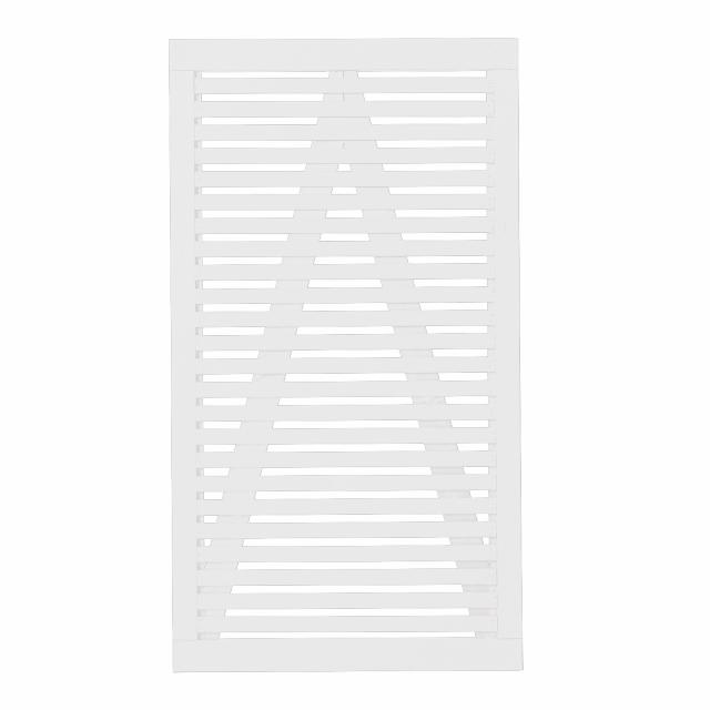 Tokyo Einzeltor, 100×180 cm weiß farbgrundiert